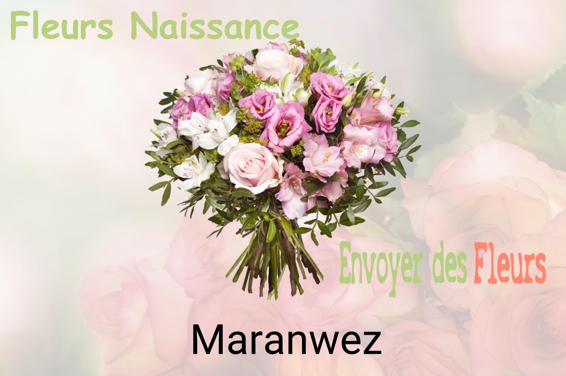 Bouquet de fleurs de naissance livré à Maranwez